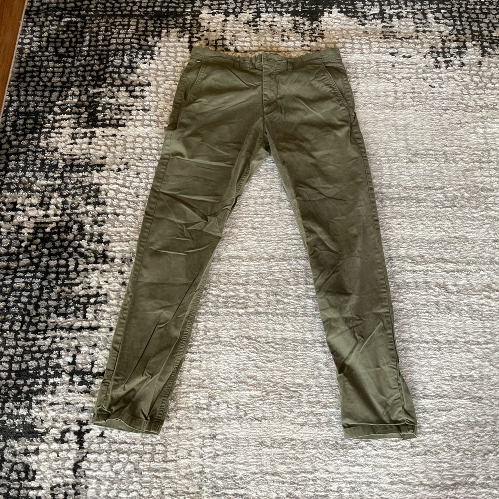 Denim & Flower Sage Green Chinos